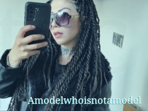 Amodelwhoisnotamodel