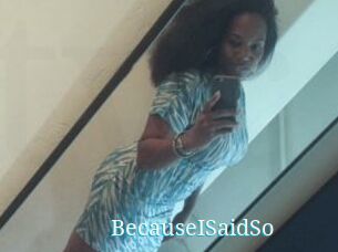 BecauseISaidSo