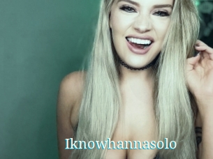 Iknowhannasolo