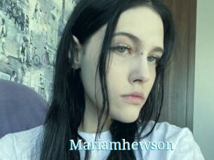 Mariamhewson