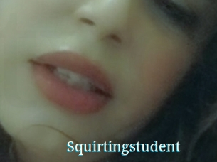 Squirtingstudent